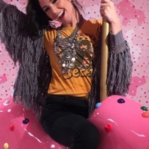 Junk Food | The Beatles Roll Up Sleeve T-Shirt

M